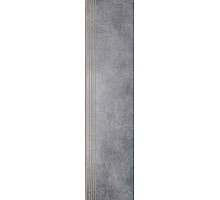 Dlažba Batista Steel Schodovka Rekt. Lappato 119,7x29,7
