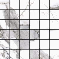 Dlažba Calacatta White Mozaika Rekt. Pol. 29,7x29,7