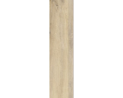 Dlažba Guardian Wood Light Beige Schodovka 120,2x29,7